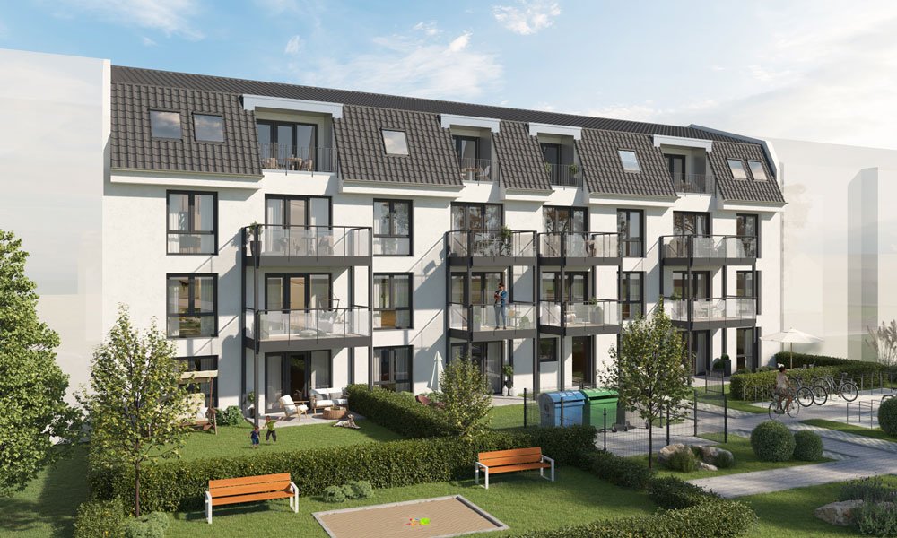 Image new build property Blumenhöfe Neumühl, Duisburg