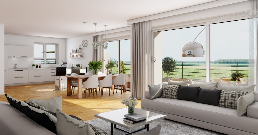 Image new build property condominiums Fritz-Reuter-Straße Friedberg Hessen