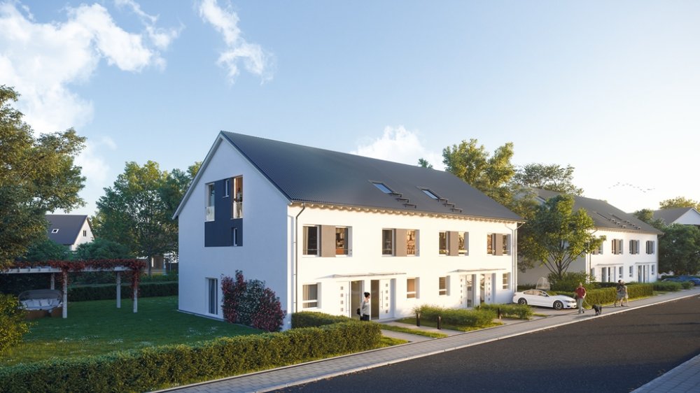 Image new build property houses Grubenstraße Aasen Donaueschingen