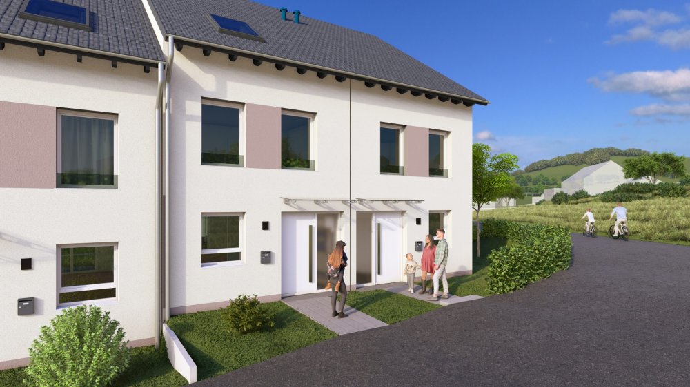 Image new build property houses Grubenstraße Aasen Donaueschingen