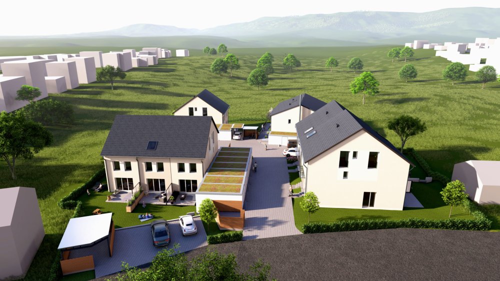 Image new build property houses Dellinger Straße Aldingen