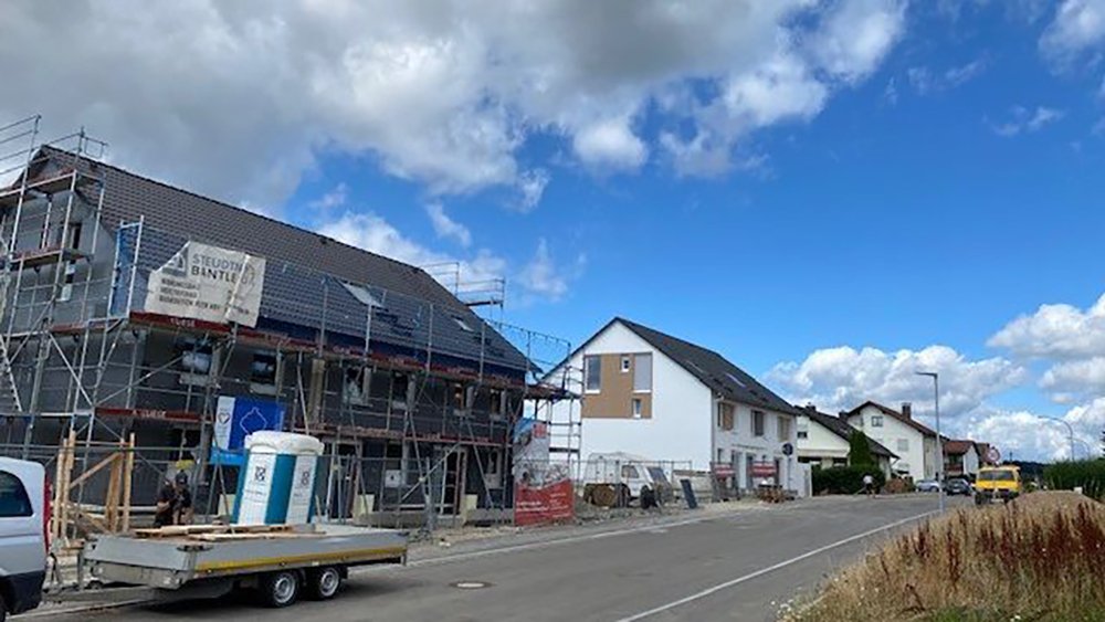 Image new build property houses Bregenberg Bräunlingen