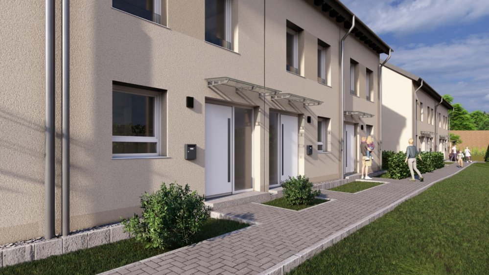 Image new build property houses Leonberger Straße Villingen-Schwenningen