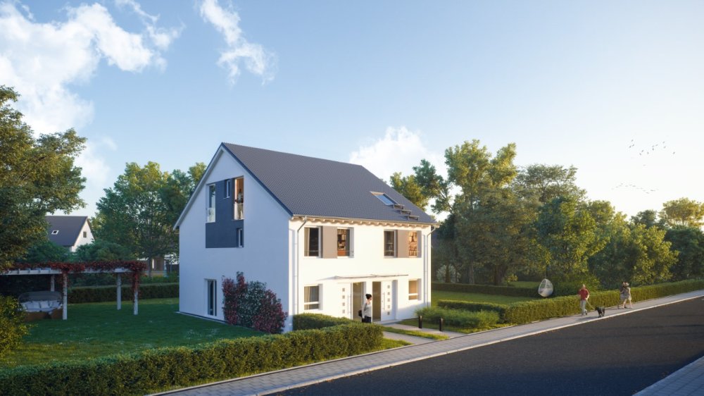 Image new build property houses Am Küchenlberg Gau-Bischofsheim