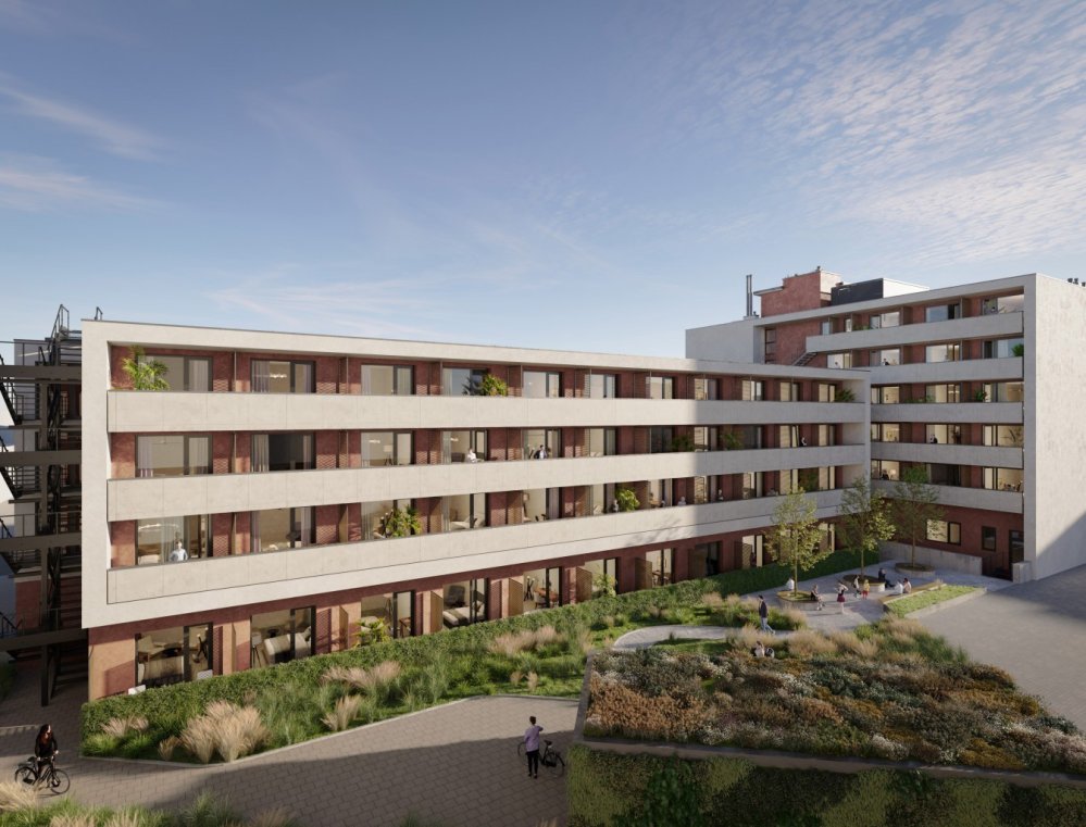 Image new build property Rioca Seepark Konstanz Posto 10 apartments Weberinnenstraße Konstanz