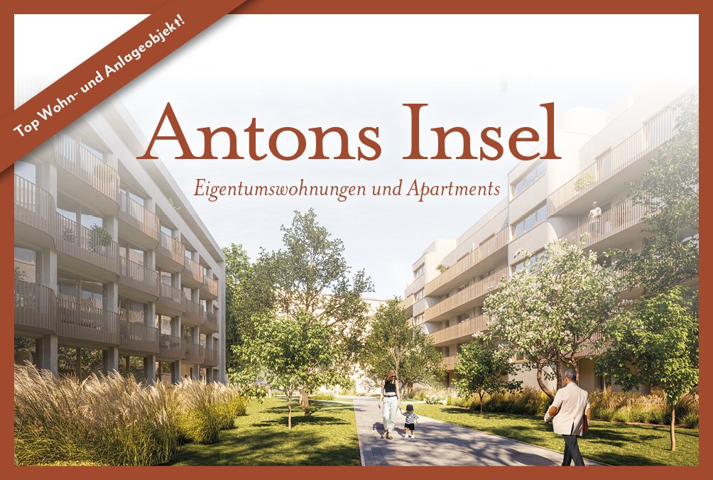 Image new build property Antons Insel, Leipzig