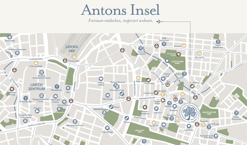 Image new build property Antons Insel, Leipzig