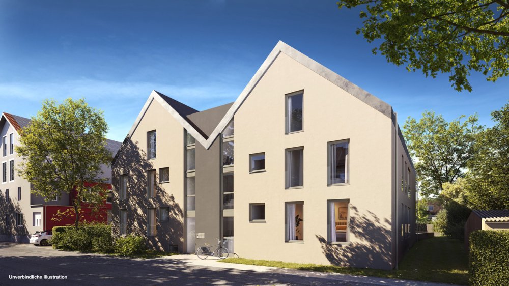 Image new build property condominiums K18 Ravensburg Kapuzinerstraße Ravensburg