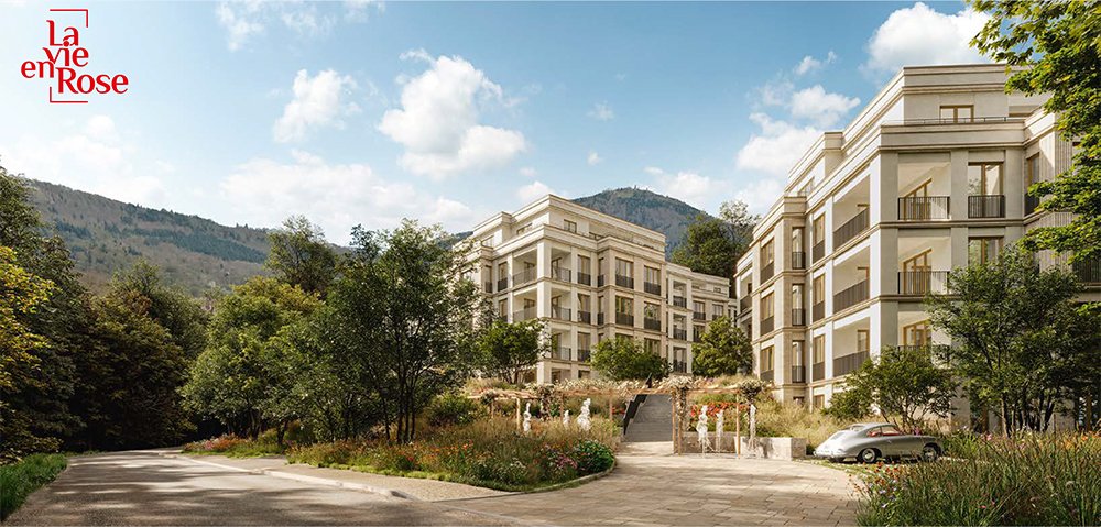 Image new build property condominiums La Vie En Rose Moltkestraße Baden-Baden