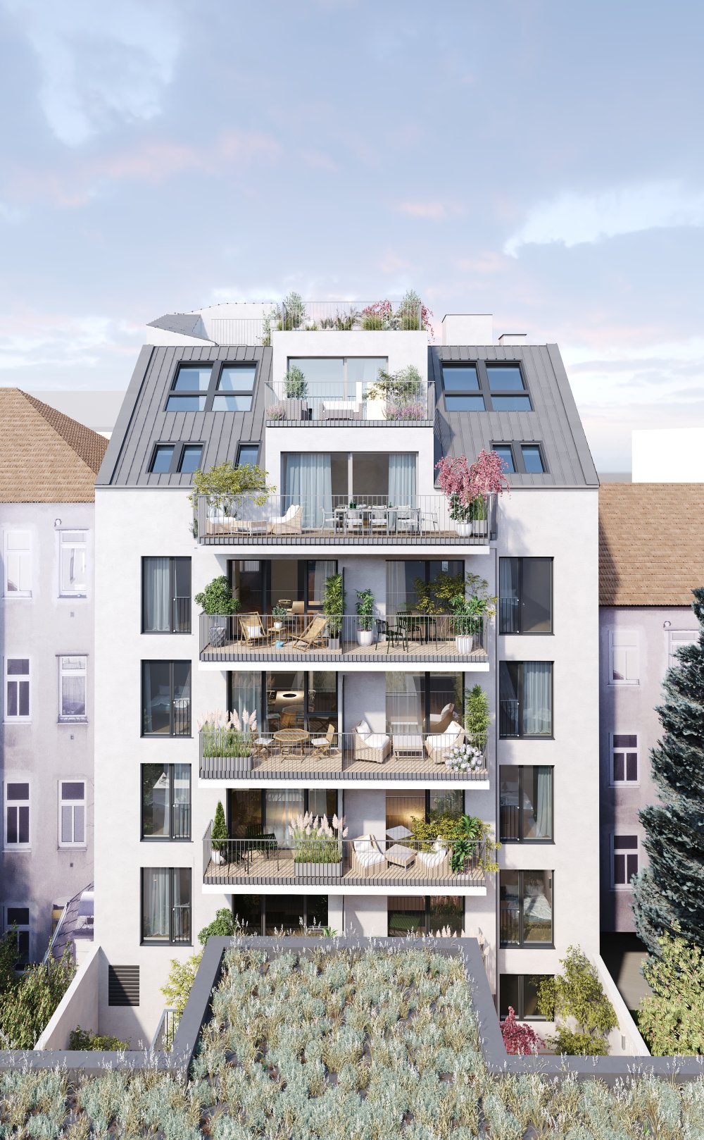 Image new build project condominiums Mengergasse 11, Vienna