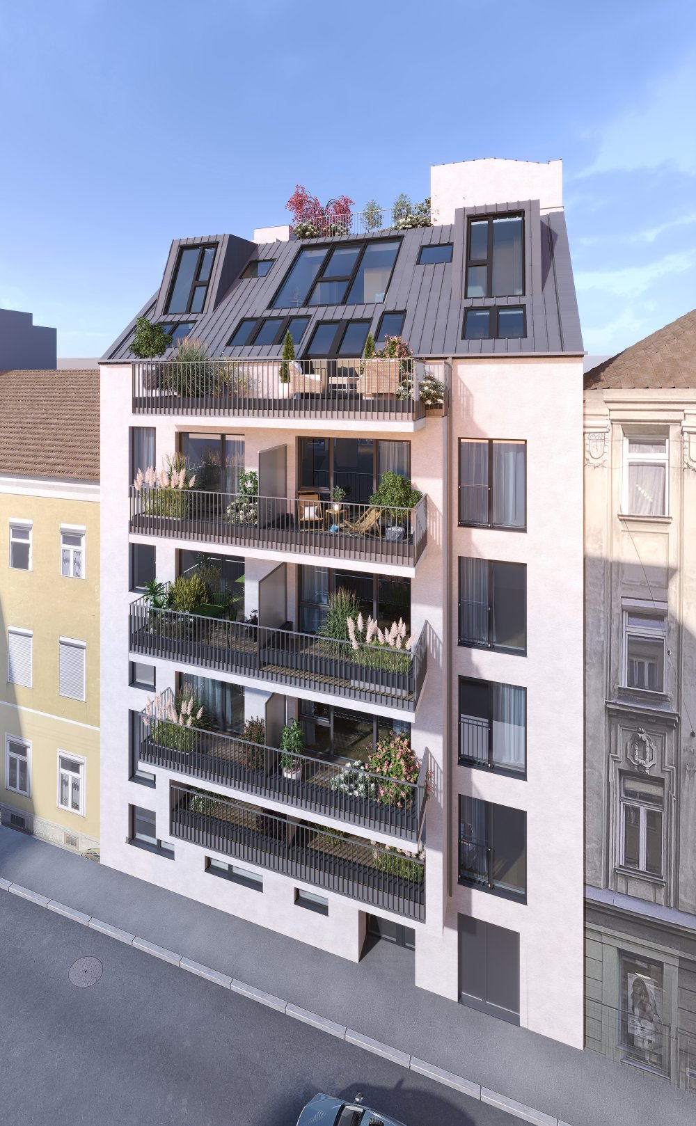 Image new build project condominiums Mengergasse 11, Vienna