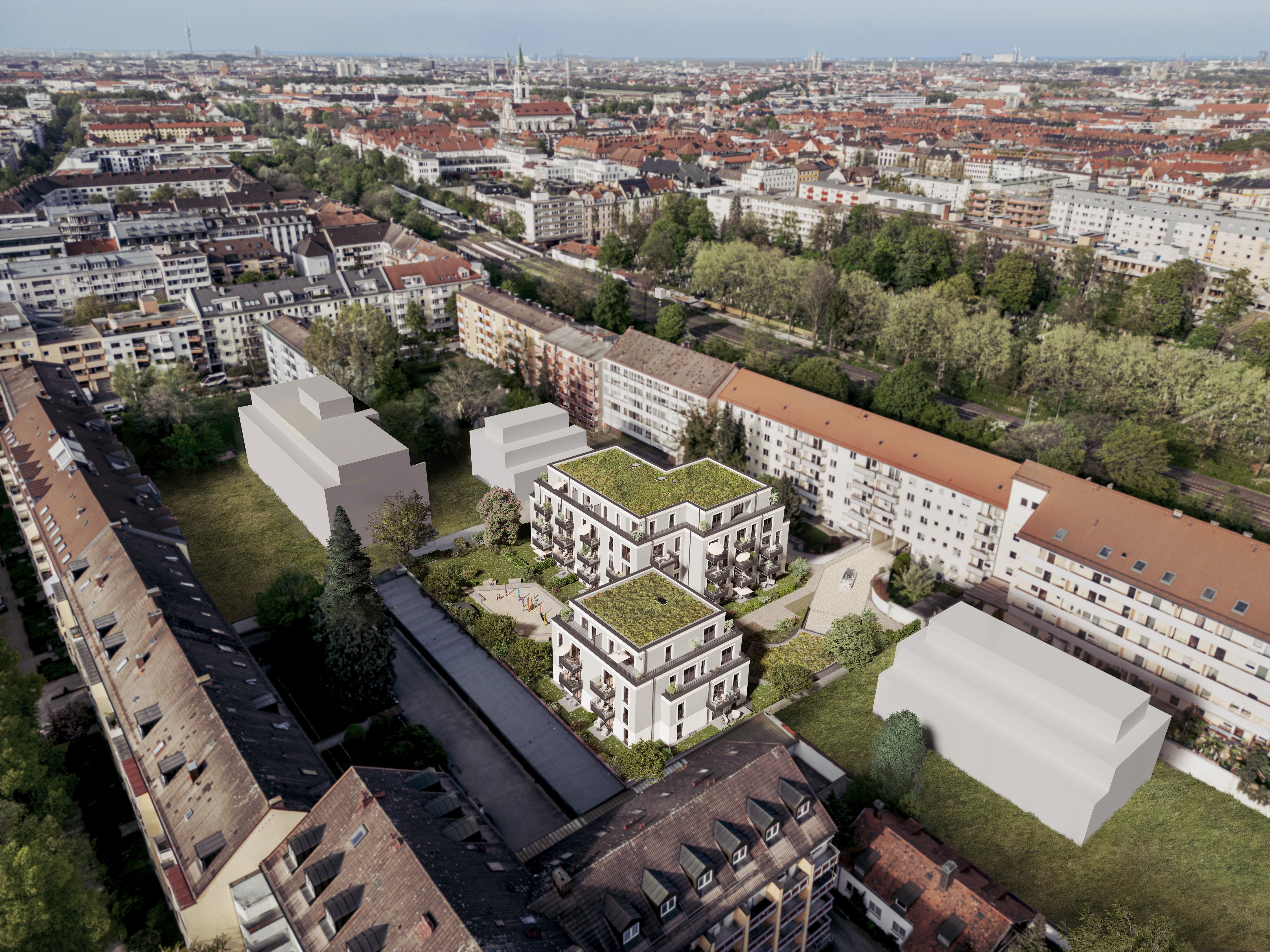 Image new build project MARBACH, Munich