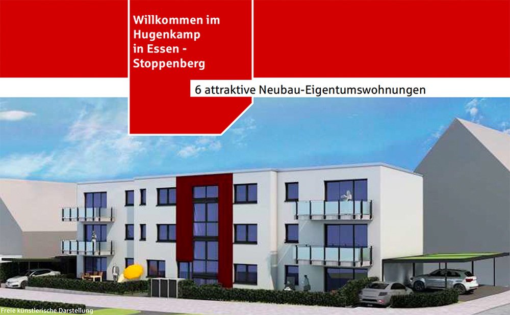 Image new build property Hugenkamp 62, Essen