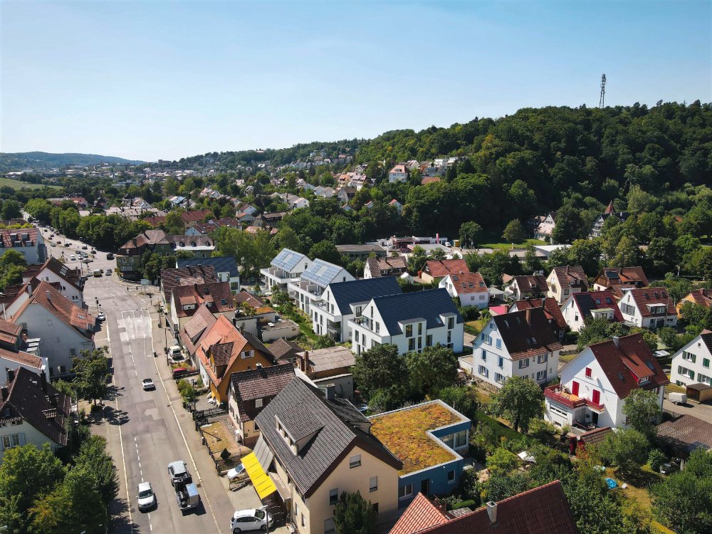 Image new build property condominiums Alte Feuerwache Lustnau Harpprechtstraße Tübingen