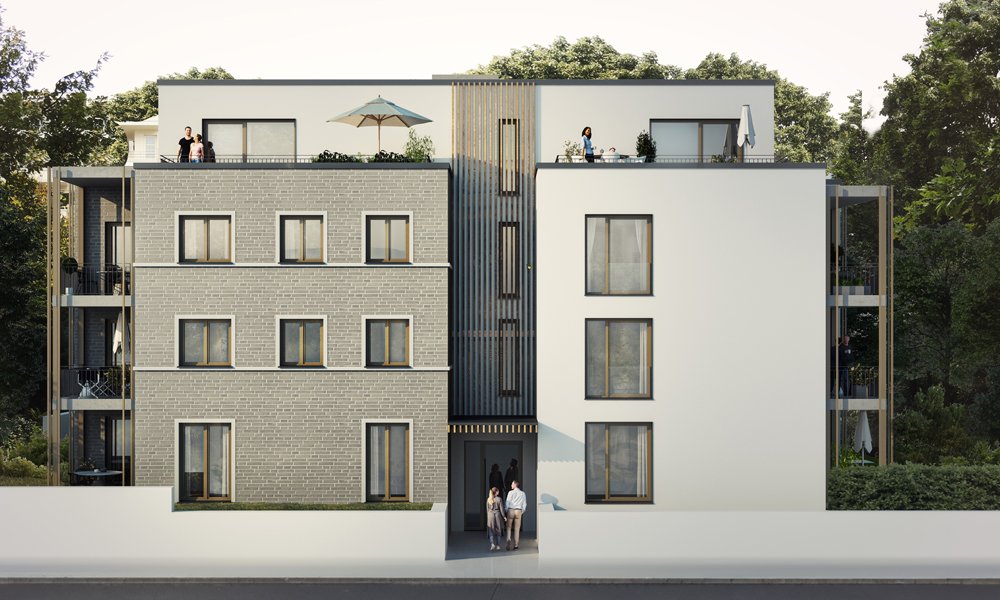 Image new build property Rheinufer1, Cologne