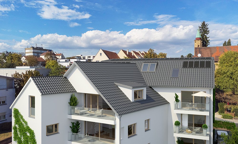 Image new build project condominiums KP40 Degerloch Karl-Pfaff-Straße Stuttgart