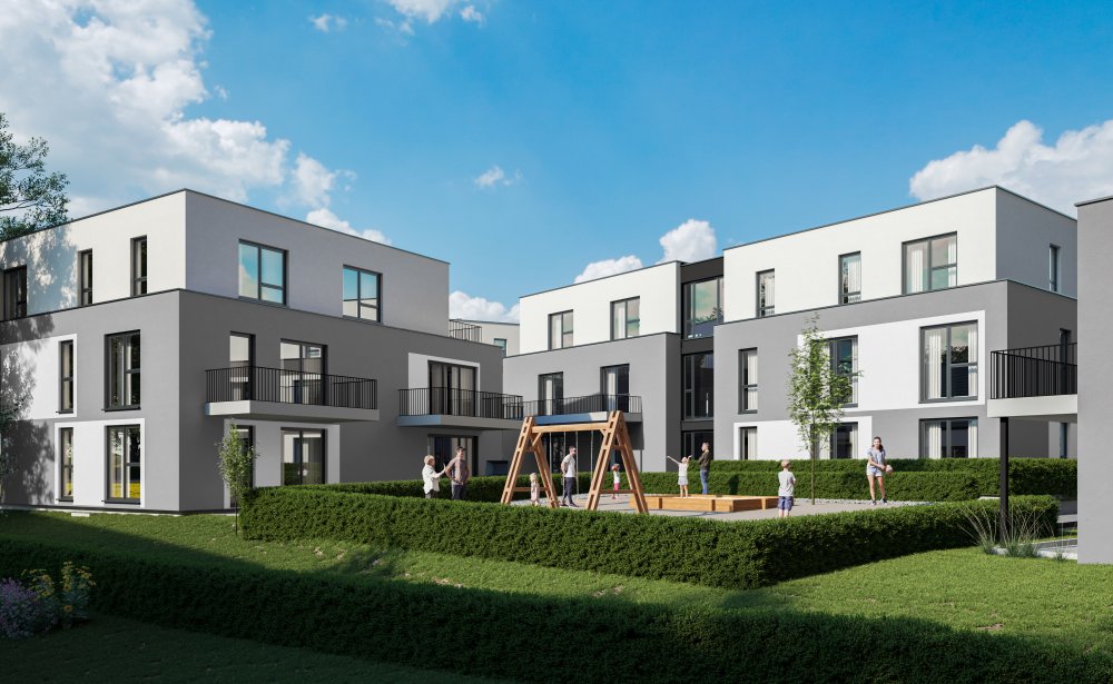 Image new build property condominiums Quartier Rothbroich Altenberger-Dom-Straße Bergisch Gladbach