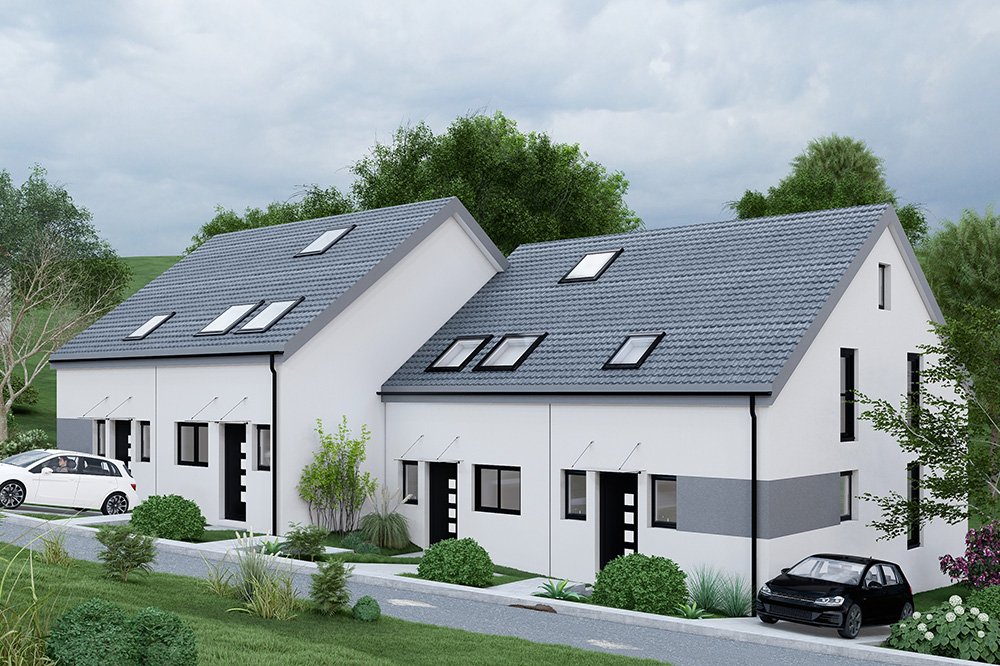 Image new build property houses Am Sondersiefen 10-12 Engelskirchen