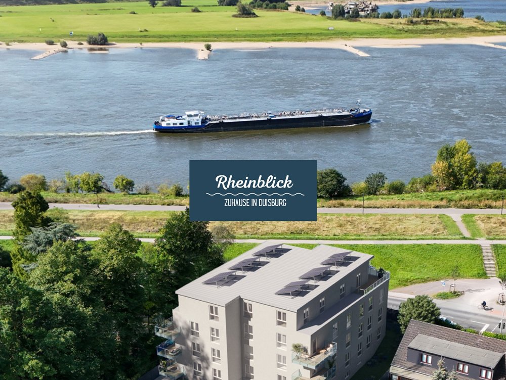 Image new build property Rheinblick, Duisburg