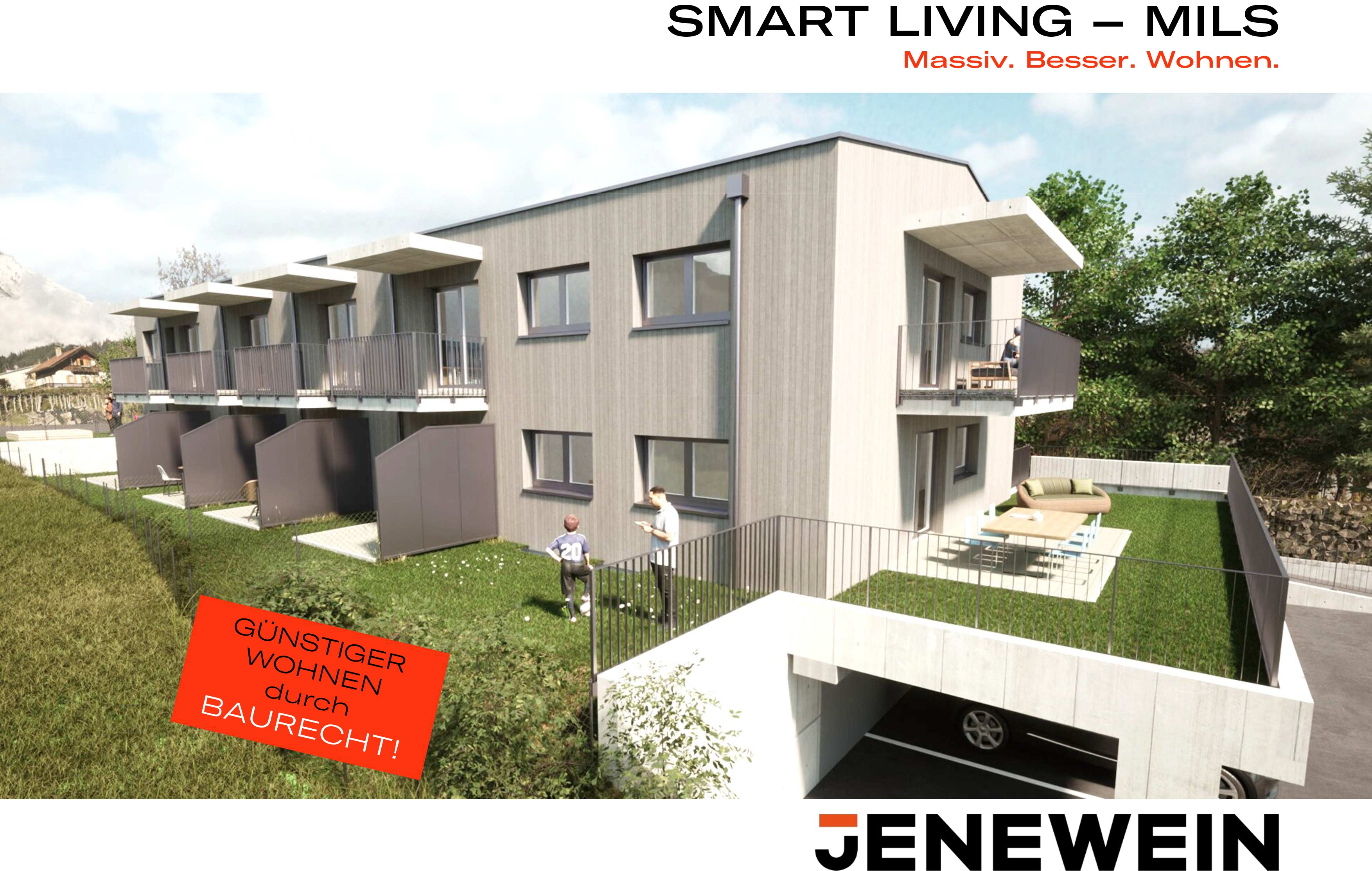 Image new build project Smart Living – Mils bei Hall