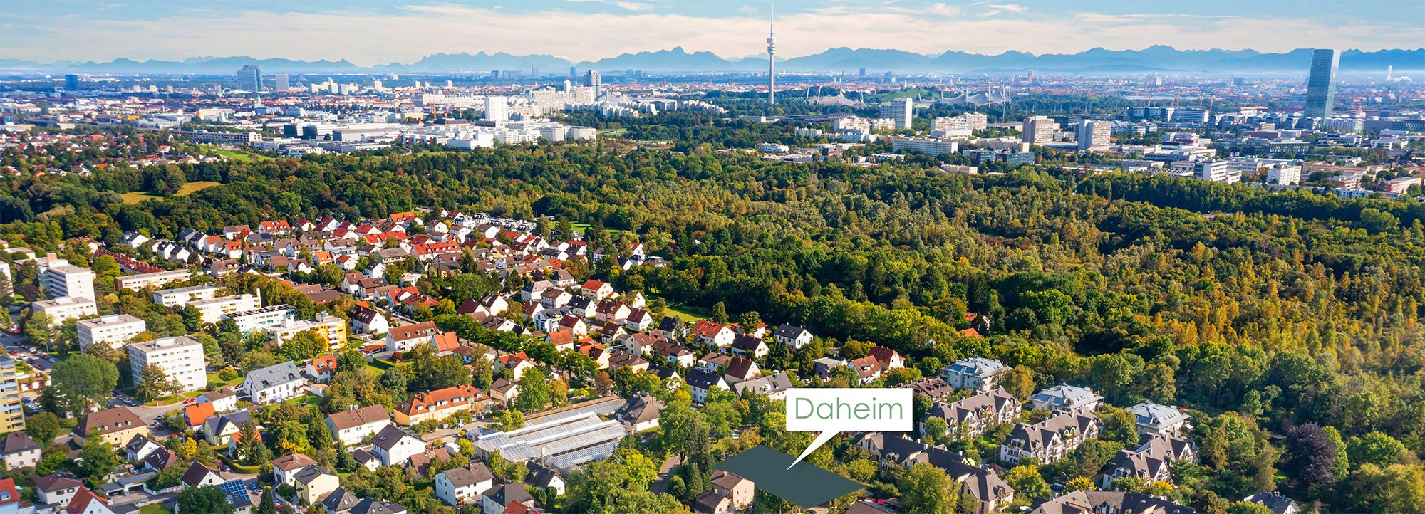 Image new build property DAHEIM in Munich - Immerse yourself in the green Munich