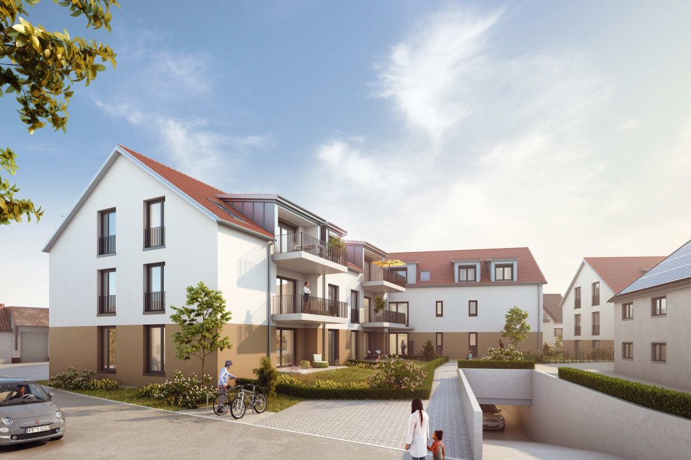 Bild Neubau Eigentumswohnungen Honiggasse Heitersheim