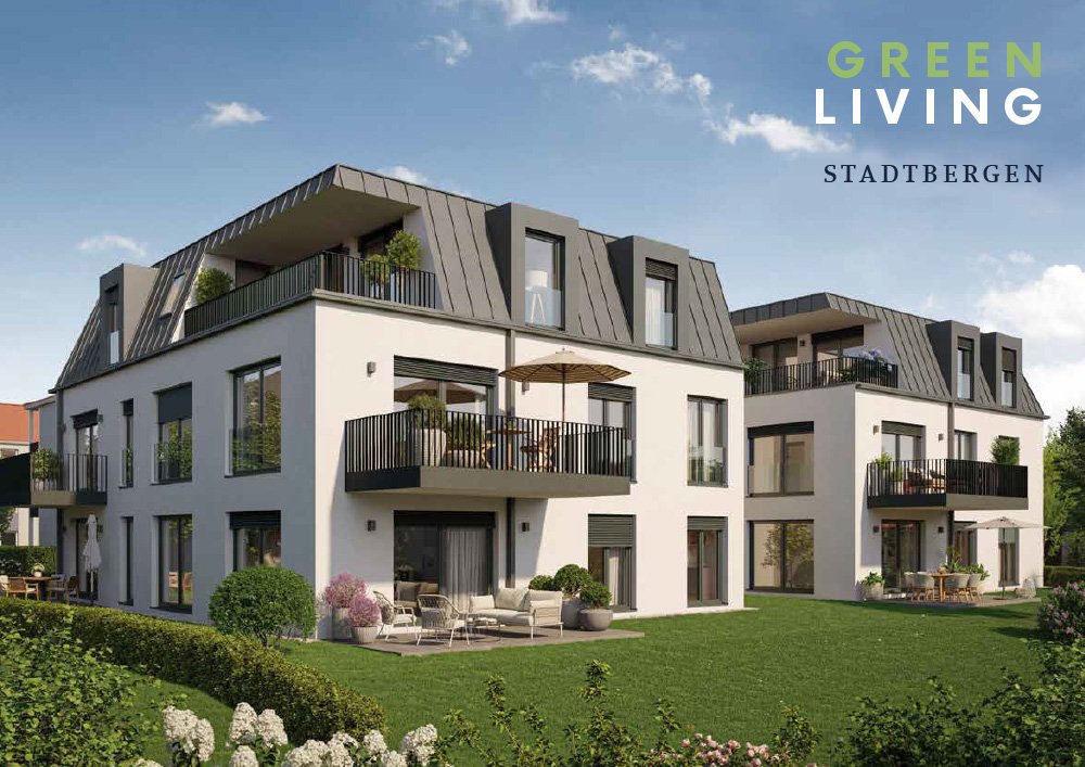 Image new build property condominiums GREEN LIVING STADTBERGEN Schulstraße Stadtbergen