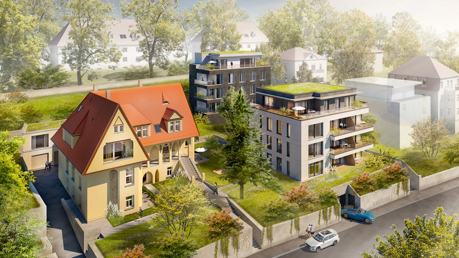 Image new build property Quartier am Weinberg, Dresden