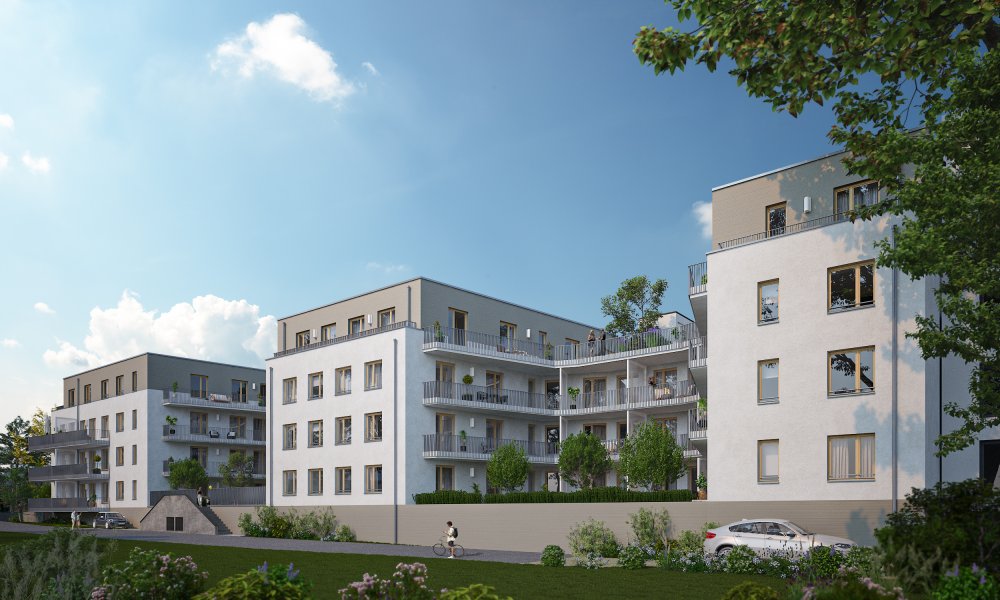 Image new build property condominiums QURS Bad Vilbel Am Sportfeld Homburger Straße