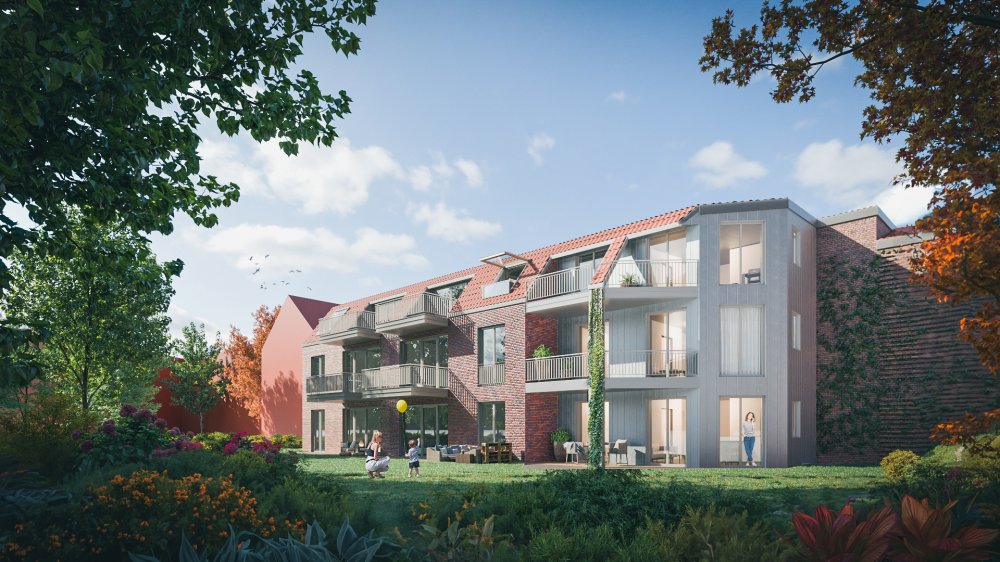 Image new build property condominiums Relling Stones Tangstedter Chaussee Rellingen