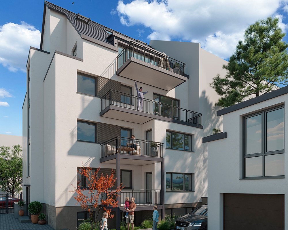 Image new build property condominiums UrbanSky 45 Frankfurt am Main