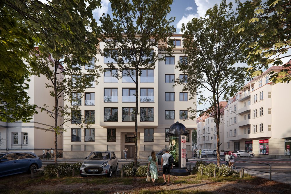 Image new build property condominiums Richard L. Richard-Lehmann-Straße Leipzig