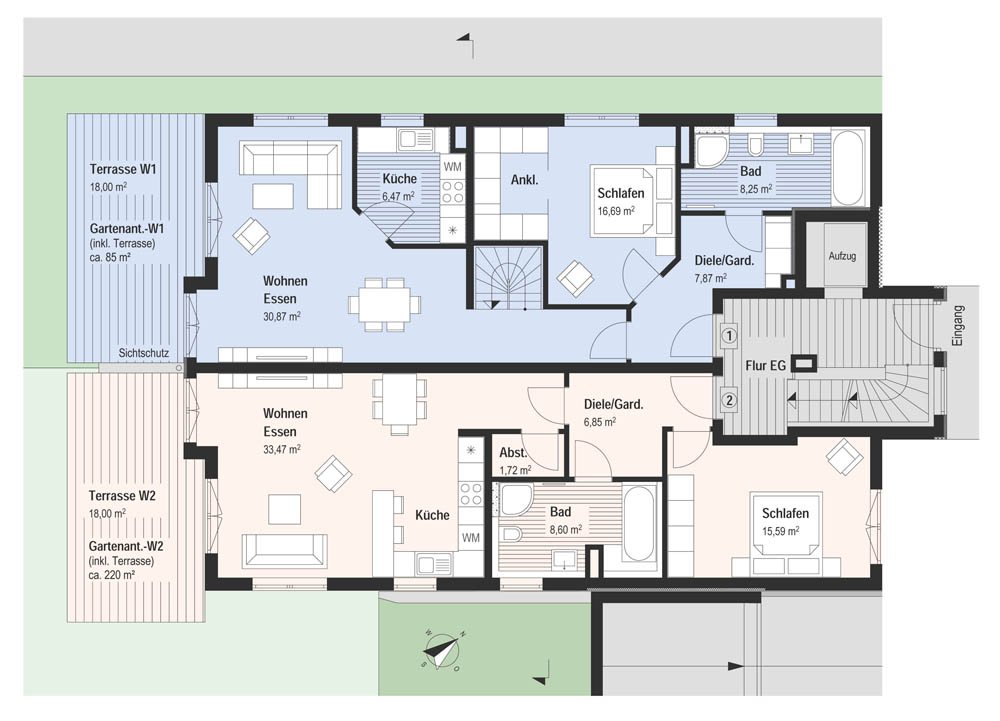 Stadtvilla Graf-Lehndorff-Straße - Munich - buy new build Condominium