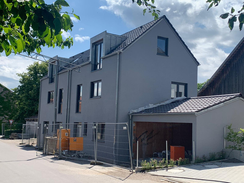 Neubau DHH Pentling mit Garten und Terrasse nach Süden (Rosenweg 1B)