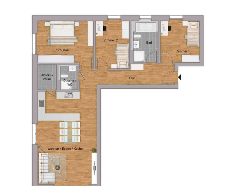 Grundriss Wohnung 3-4.0.4