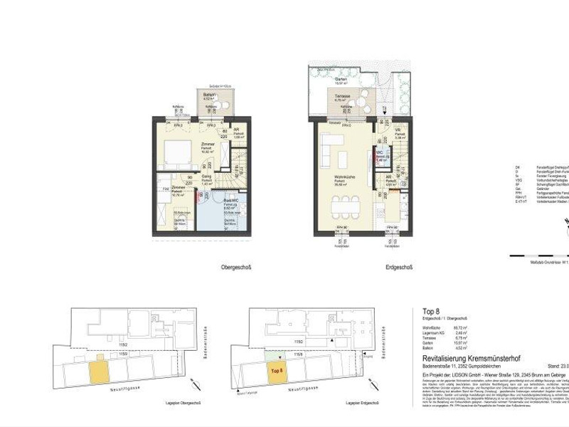 KREMSMÜNSTERHOF - 3-Zimmer Premium-Maisonette - Top 8