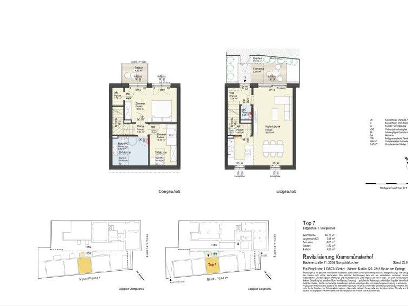 KREMSMÜNSTERHOF - 3-Zimmer Premium-Maisonette - Top 7