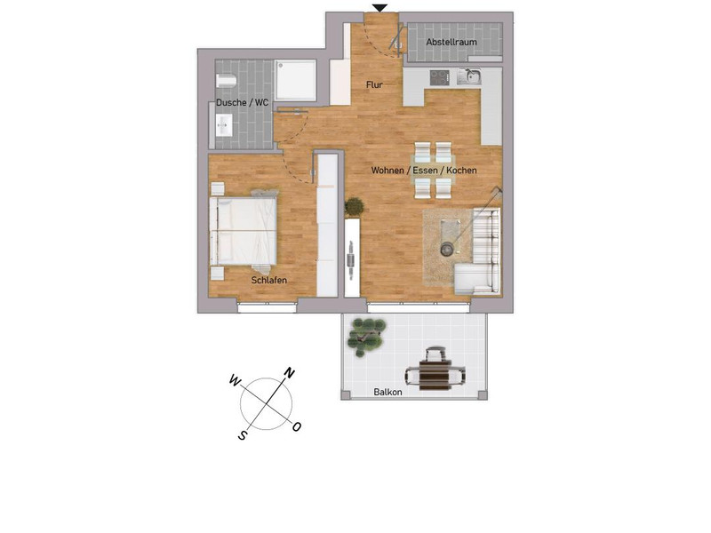 Grundriss Wohnung 4-2.2.2