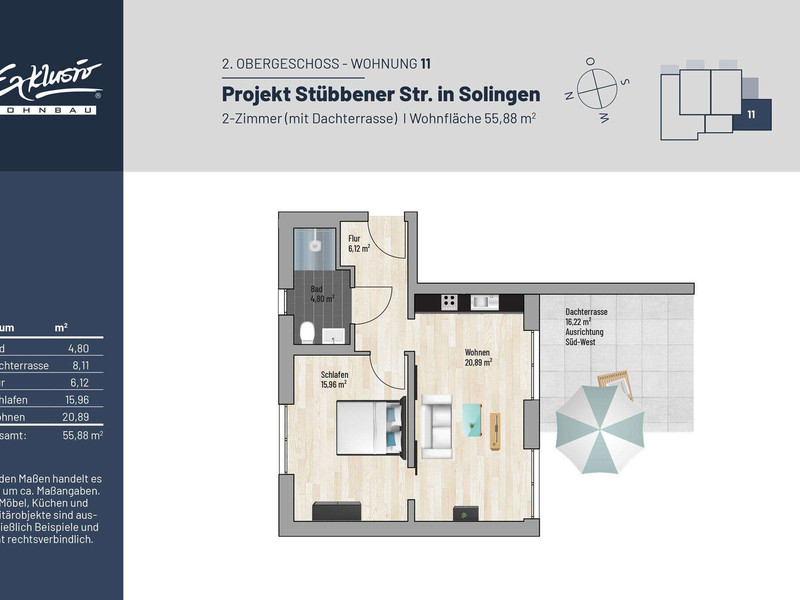 Modernes Wohn- & Büroappartement: Ideal für Kreative & Kapitalanleger