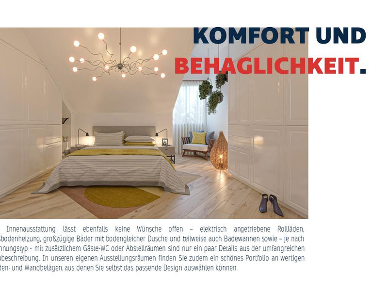 KOMFORT & BEHAGLICHKEIT