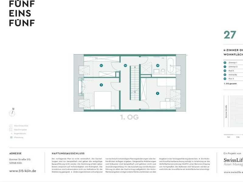 Grundriss SH 27 - 1.OG