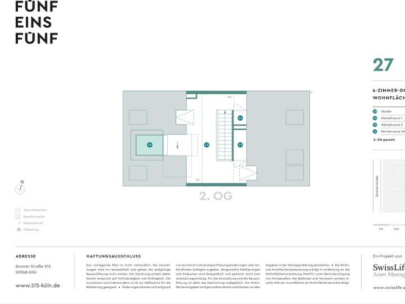 Grundriss SH 27 - 2.OG