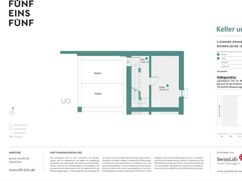 Grundriss SH 27 - UG