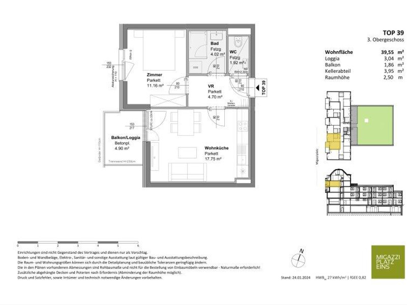 Meidlinger Markt Nähe - nachhaltig!  - Ruhelage, Nähe U4/ U6 - Neubauprojekt