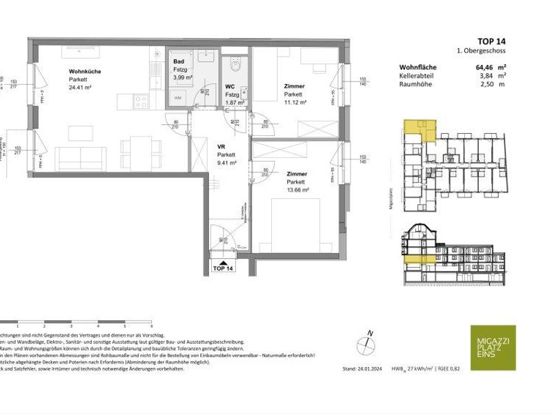 Meidlinger Markt Nähe - nachhaltig!  - Ruhelage, Nähe U4/ U6 - Neubauprojekt