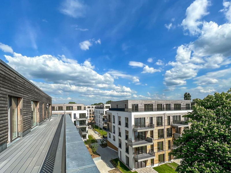 Ausblick auf Quartier Richtung Osten