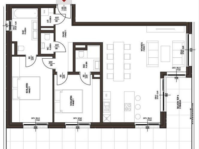 TOP07 Neubau Wohnung mit beeindruckendem Bergblick