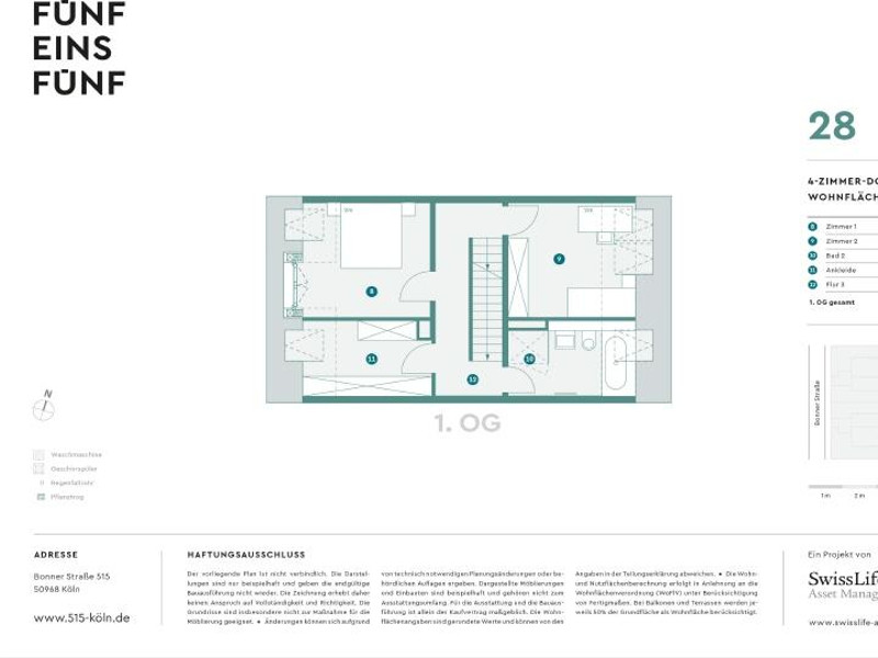 Grundriss SH 28 - 1.OG