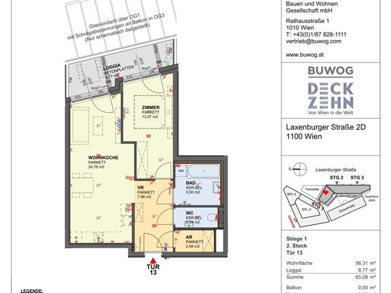 Wohnungsplan 1.13