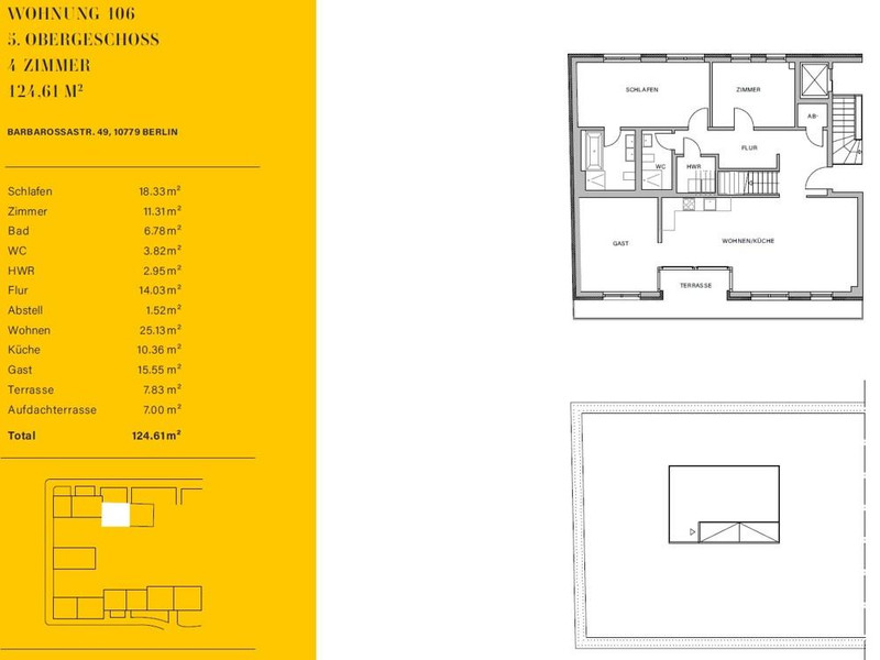 Grundriss WE 106